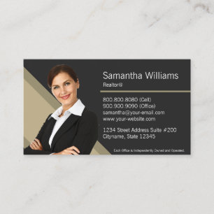Tarjeta de visita inmobiliario Century 21