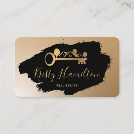 Tarjeta De Visita inmobiliario profesional realinista agregar código