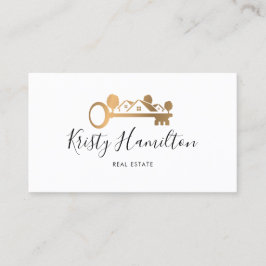 Tarjeta De Visita inmobiliario profesional realinista agregar código