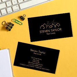 Tarjeta De Visita inmueble profesional casa inmobiliario inmobiliari