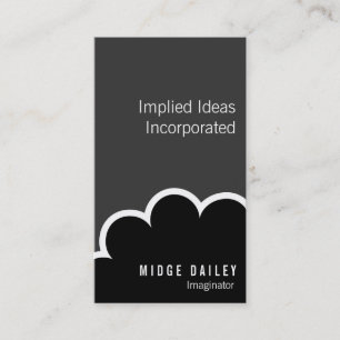 Tarjeta De Visita Innovación Visionaria Creativa Moderna