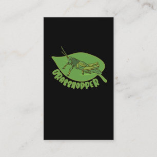 Tarjeta De Visita Insectos de entomología natural del jardinero de 