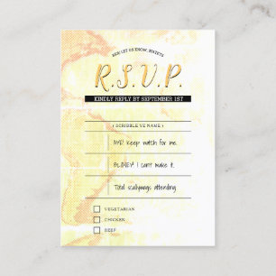 Tarjeta De Visita inserciones piratas rsvp de boda
