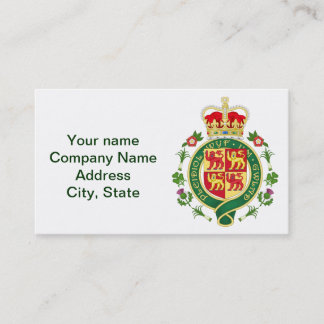 Tarjeta De Visita Insignia real de Gales
