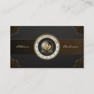 Tarjeta De Visita Insignias regimentales del cuerpo de la
