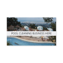 Inspiración retro de limpieza de piscinas