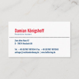 Tarjeta De Visita Inspirado en Transilvania