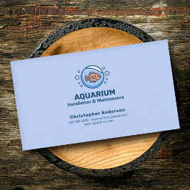 Tarjeta De Visita Instalación y mantenimiento de acuario - Cuencos d