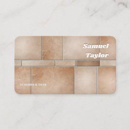 Tarjeta De Visita Instalador de mosaico