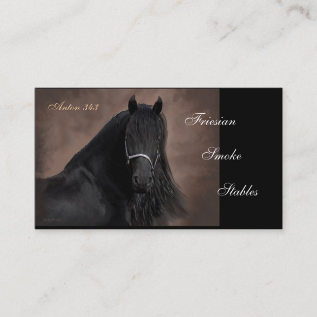 Tarjeta De Visita Instinto frisio (Anverso)