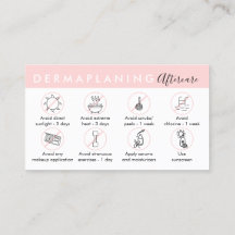 Instrucción posterior al cuidado después del derma