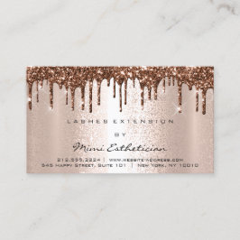 Tarjeta De Visita Instrucciones para el cuidado de los niños Lash Ro