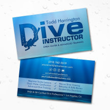 Instructor de buceo - entrenador de scuba