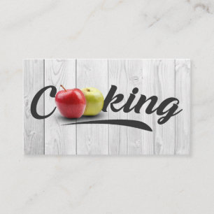 Tarjeta De Visita Instructor de cocina / Chef