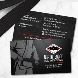 Tarjeta De Visita Instructor de Jiu-Jitsu Brasileño