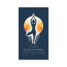 Instructor de Meditación de Yoga Tree Pose Full Mo