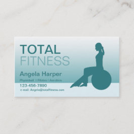 Tarjeta De Visita Instructor de Pilates