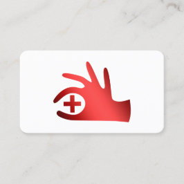 Tarjeta De Visita Instructor de RCP y primeros auxilios QR