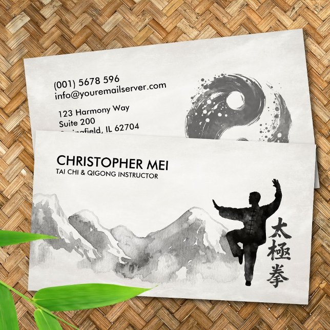 Tarjeta De Visita Instructor de tai chi y qigong (Subido por el creador)
