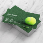 Tarjeta De Visita Instructor de Tenis Profesional<br><div class="desc">Tarjetas de Presentación de Tenis Profesional</div>
