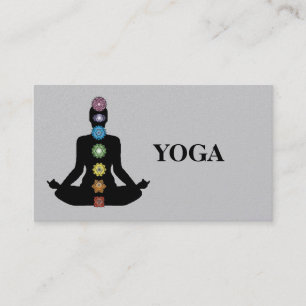 Tarjeta De Visita Instructor de yoga
