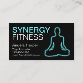 Tarjeta De Visita Instructor de yoga