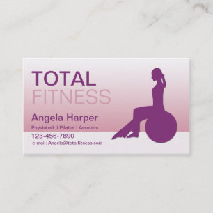 Tarjeta De Visita Instructor de yoga