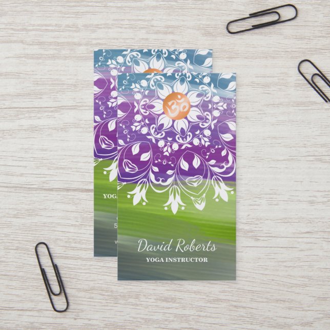 TARJETA DE VISITA INSTRUCTOR MODIFICADO PARA REQUISITOS PARTICULARES (Anverso/Reverso In Situ)