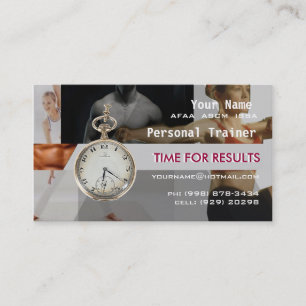 Tarjeta De Visita Instructor personal