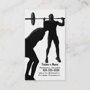 Tarjeta De Visita Instructor personal