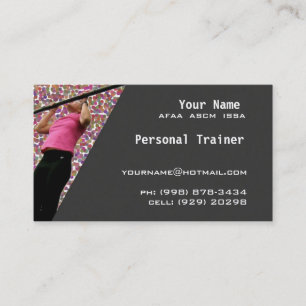 Tarjeta De Visita Instructor personal