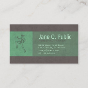 Tarjeta De Visita Instructor personal