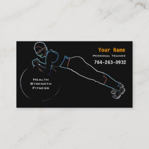 Tarjeta De Visita Instructor personal