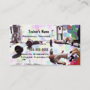 Tarjeta De Visita Instructor personal