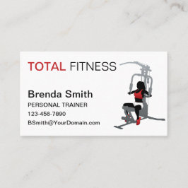 Tarjeta De Visita Instructor personal