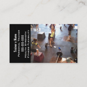 Tarjeta De Visita Instructor personal