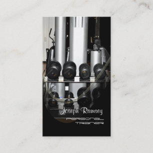 Tarjeta De Visita Instructor personal de PixDezines