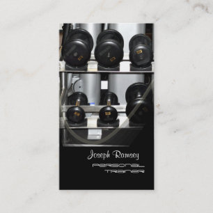 Tarjeta De Visita Instructor personal de PixDezines