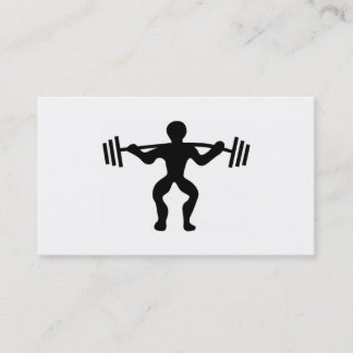 Tarjeta De Visita Instructor/Weightlifter