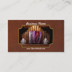 Tarjeta De Visita Instrumento - acordeón - El órgano acordeón