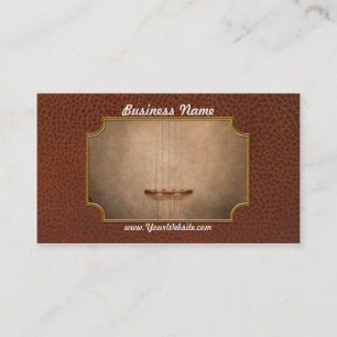 Tarjeta De Visita Instrumento - secuencia - banjo del amor de I