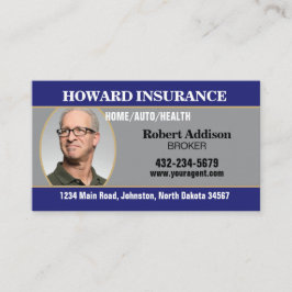 Tarjeta De Visita Insurance Agent or Any Company