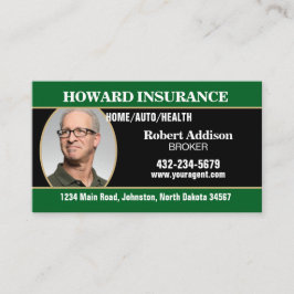 Tarjeta De Visita Insurance Agent or Any Company