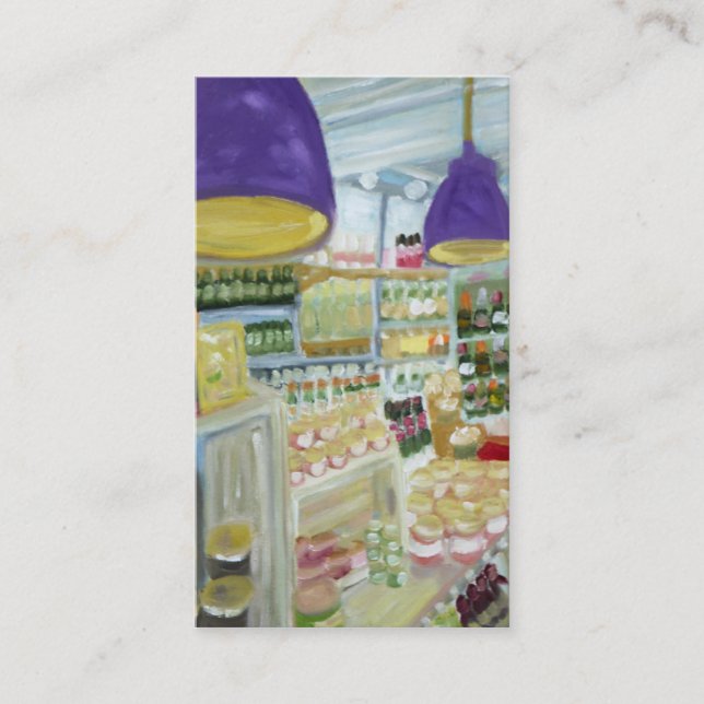 Tarjeta de visita interior de Paul Lamotte (Anverso)