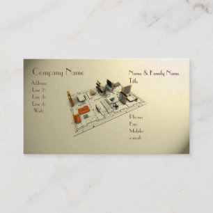 Tarjeta De Visita Interior del arquitecto