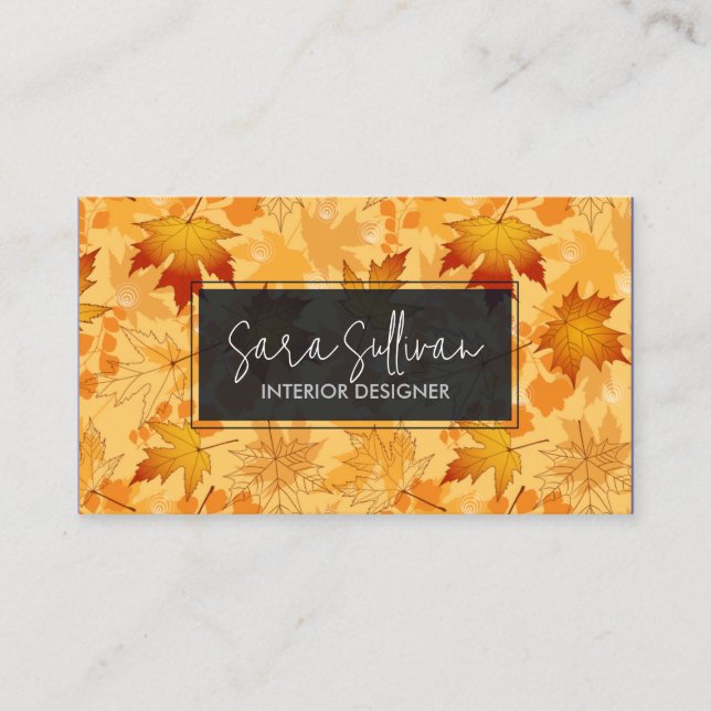 Tarjeta De Visita Interior Designer Home Improvement  (Anverso)