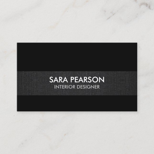 Tarjeta De Visita Interior Designer Home Improvement (Anverso)