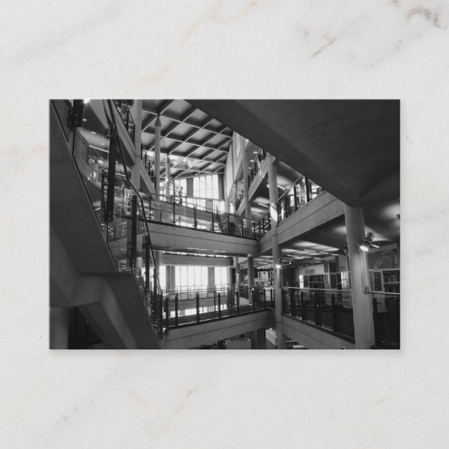 Tarjeta De Visita Interior moderno (Anverso)