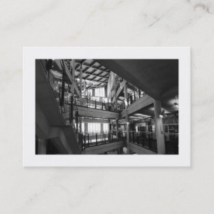 Tarjeta De Visita Interior moderno (bordeado)