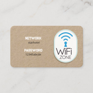 Tarjeta De Visita Internet Wi-Fi Premium